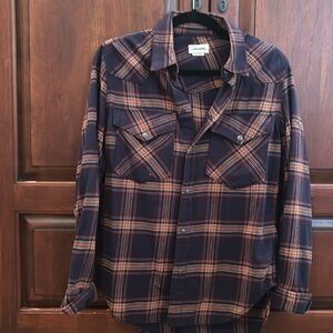 Western inspired plaid shirt/shacket from Zadgig and Voltaire.